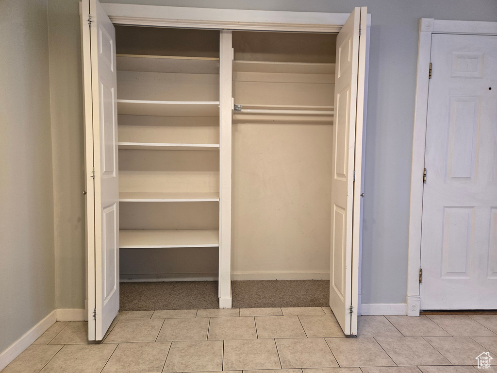 View of closet