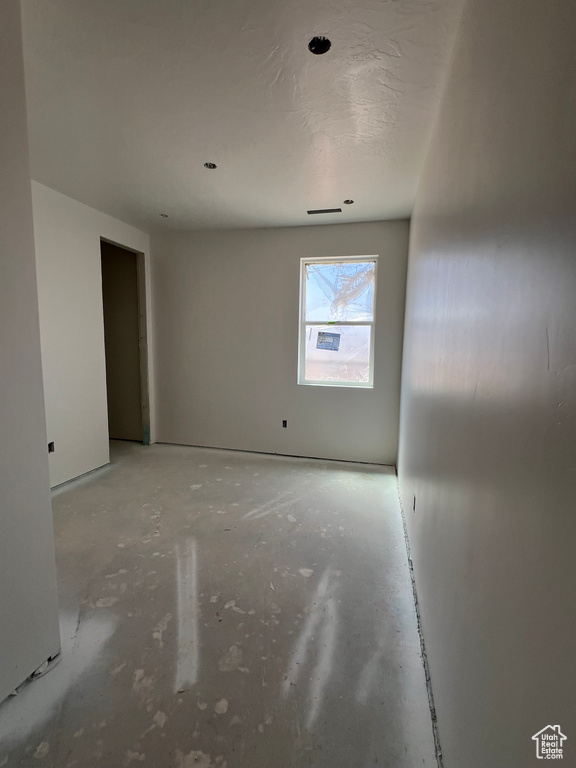 View of spare room