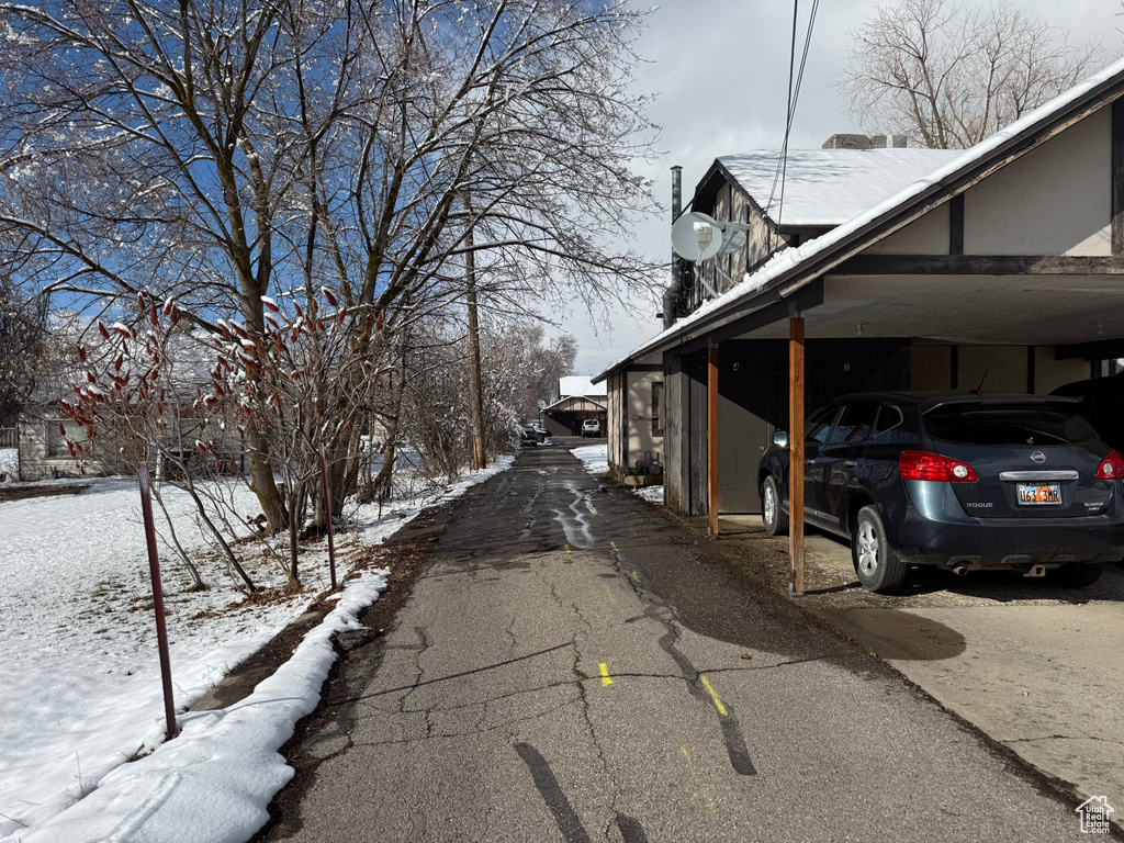View of road