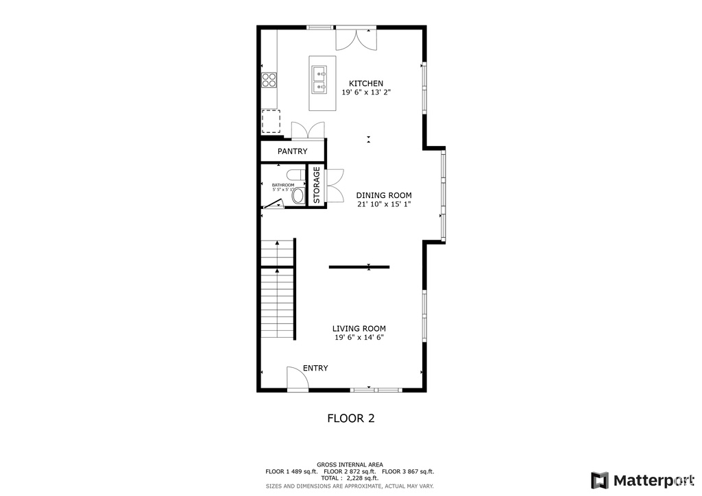 View of layout