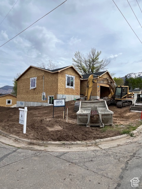 View of property under construction