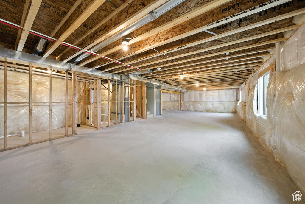 View of basement
