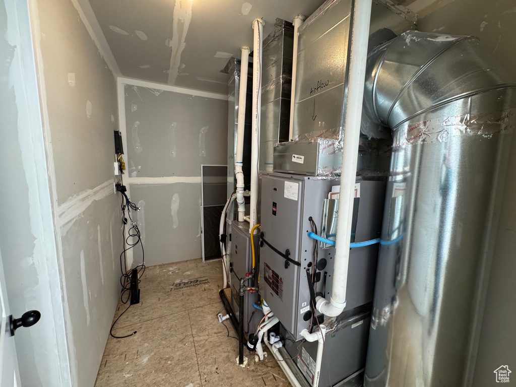 View of utility room