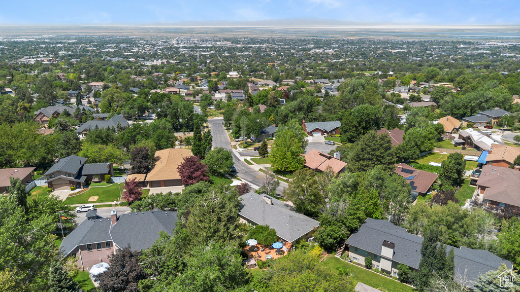 View of property location with nearby suburban area