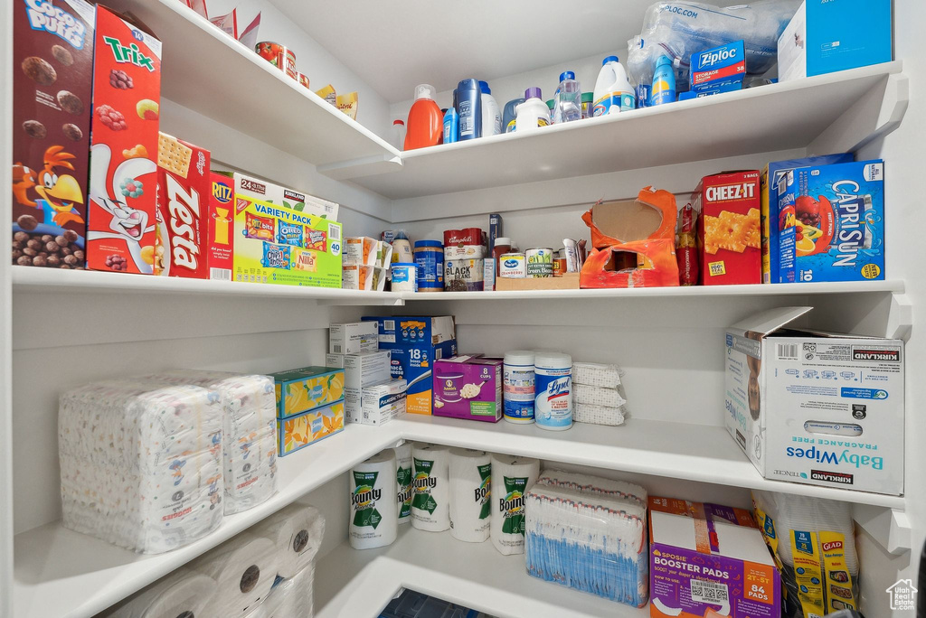 View of storage area