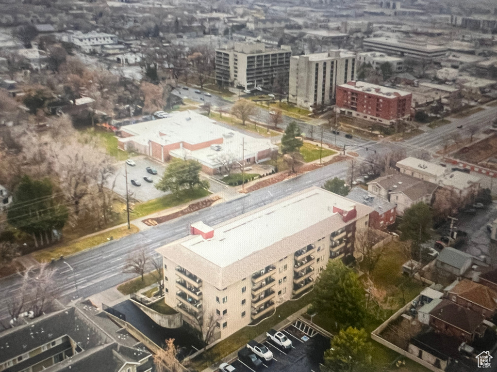 Drone / aerial view with a view of city