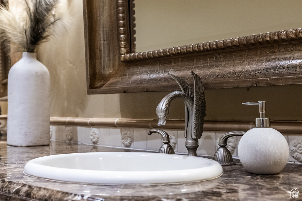 Interior details with a sink
