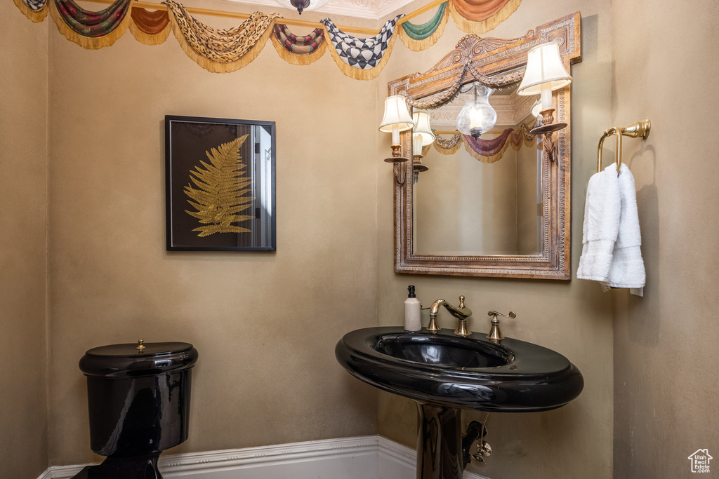 View of bathroom
