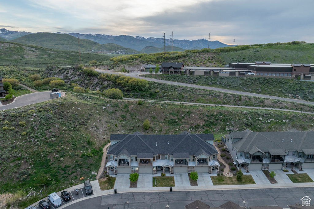 View of mountain background