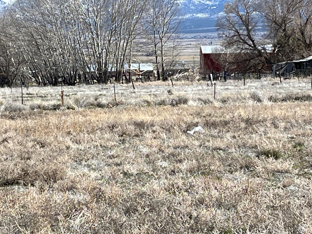 View of yard featuring a rural view
