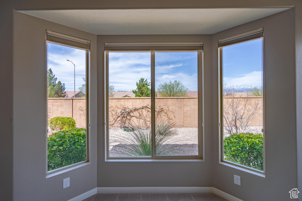 Spare room with baseboards