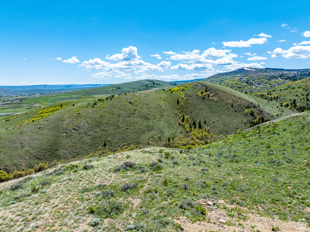 View of mountain backdrop