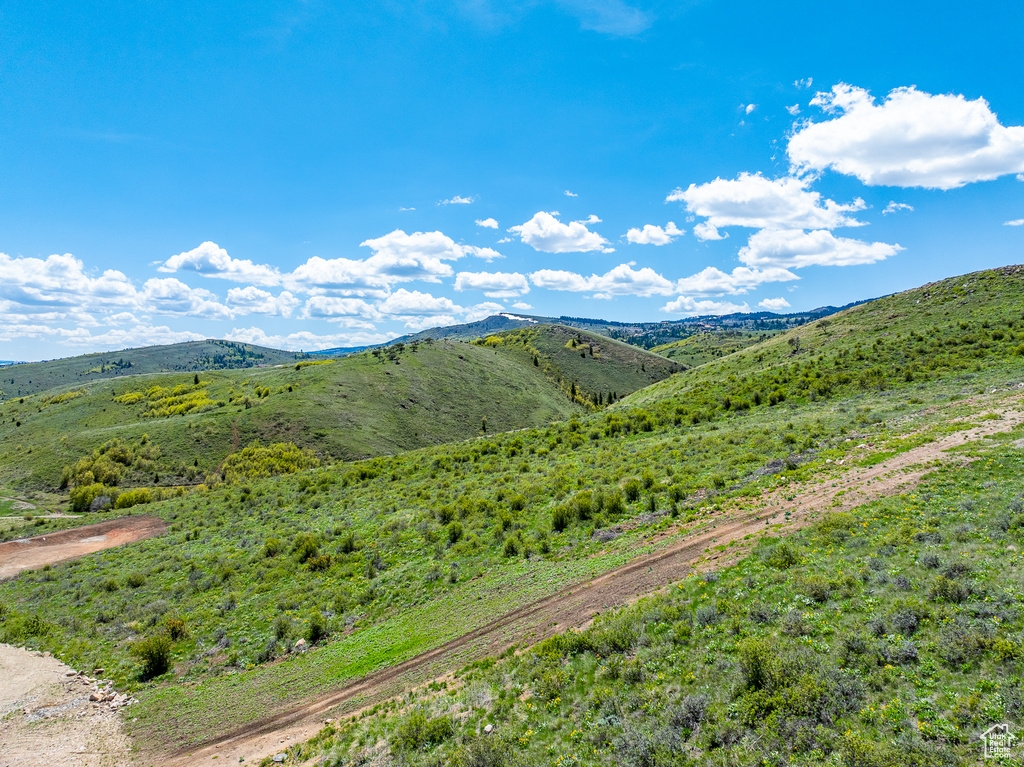 View of mountain backdrop