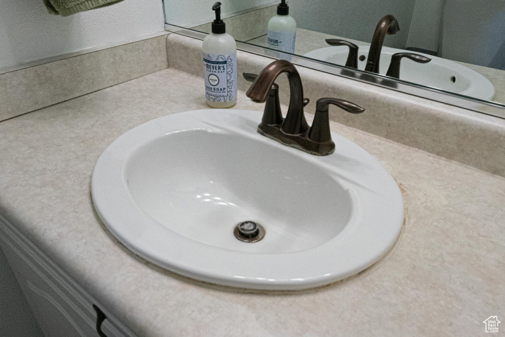 Room details featuring a sink