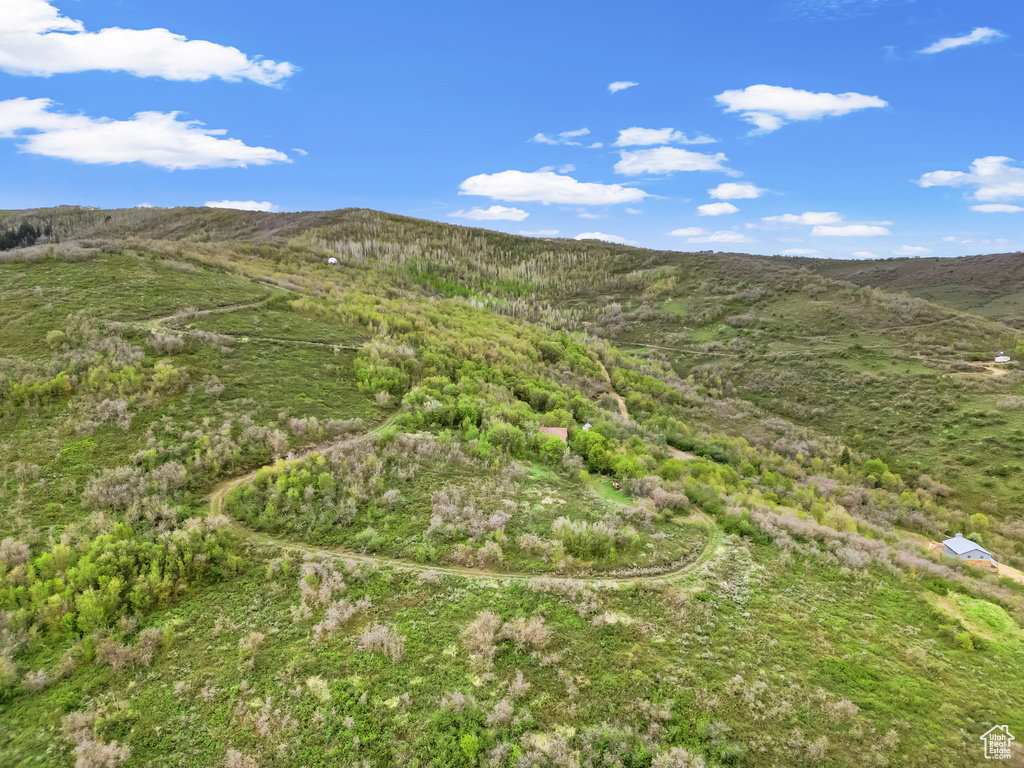 View of mountain background