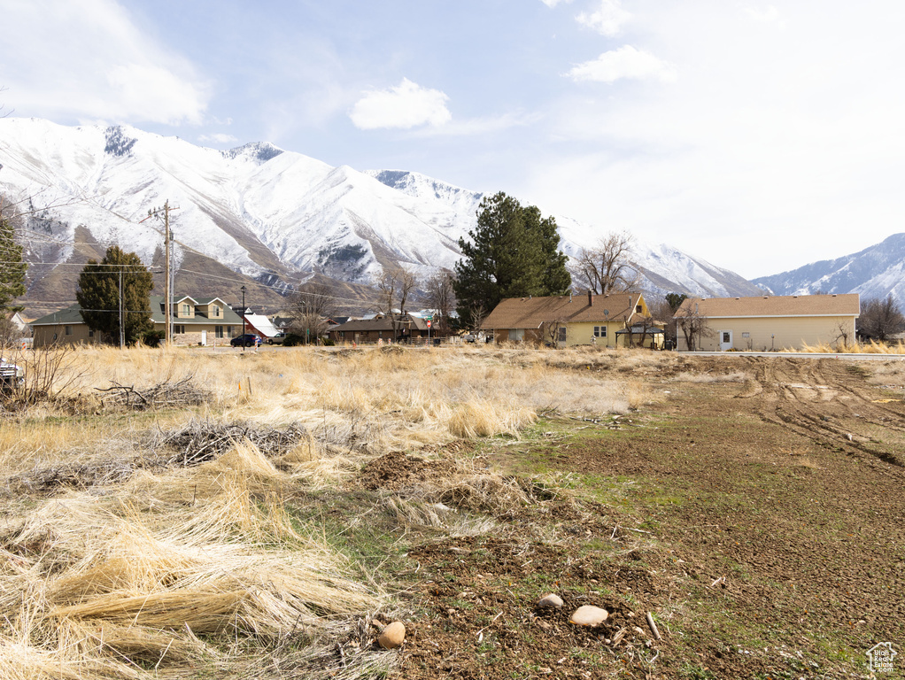 View of mountain backdrop