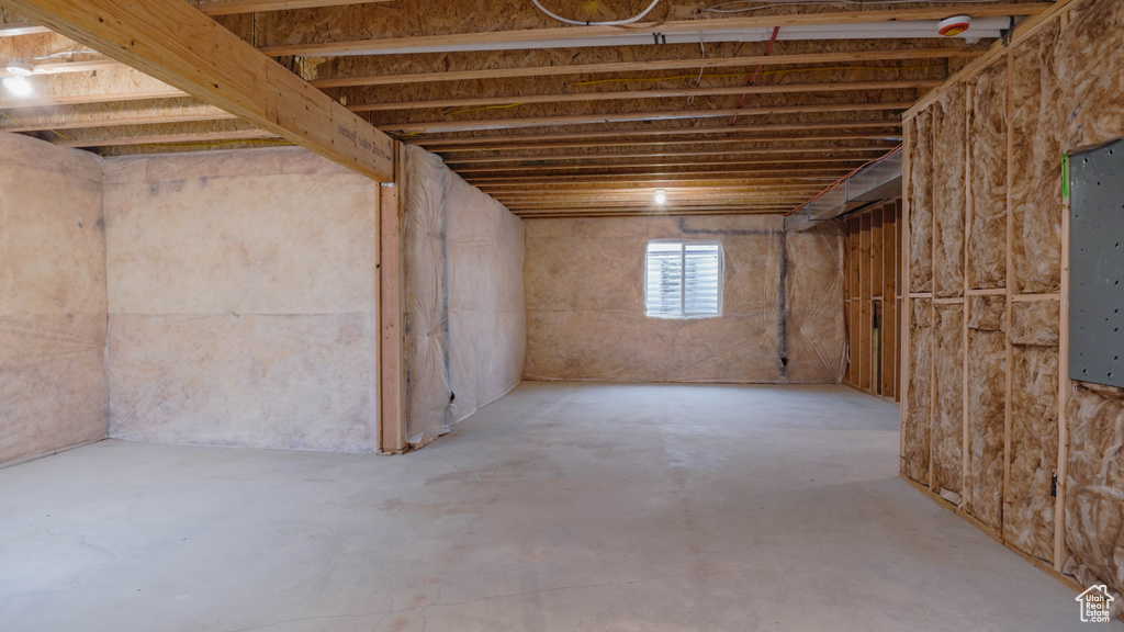 View of basement