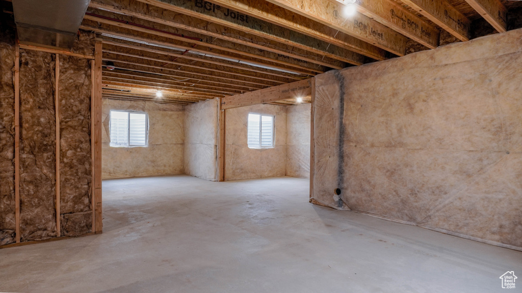 View of basement