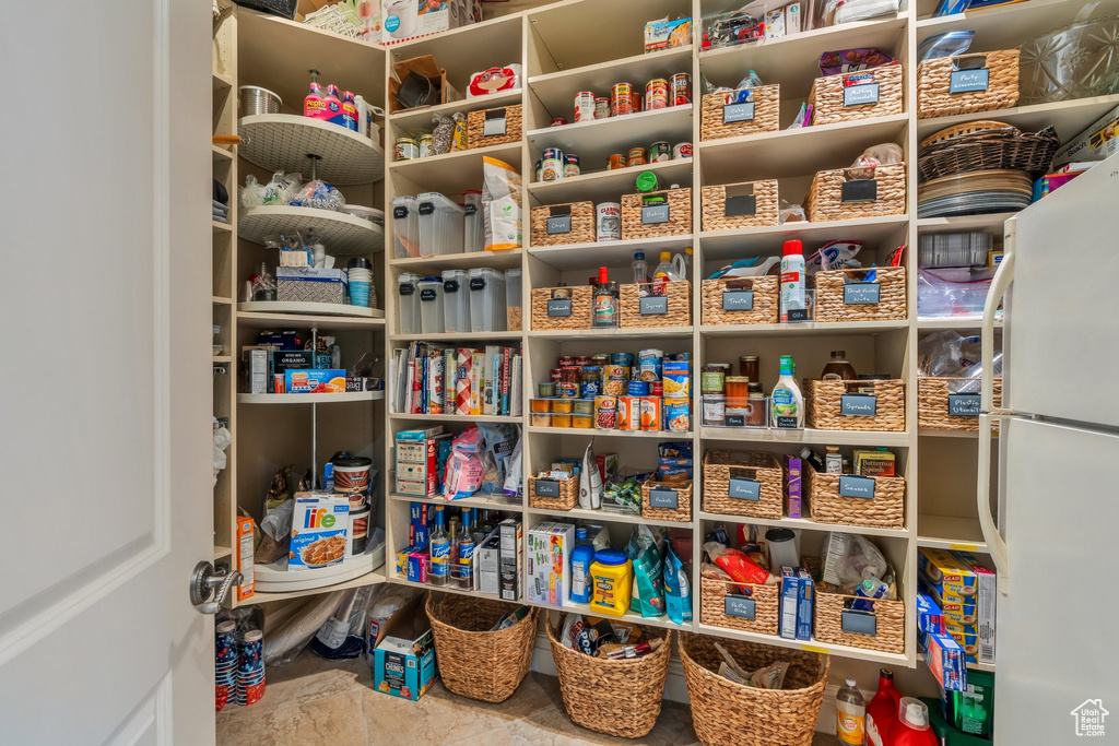 View of storage area