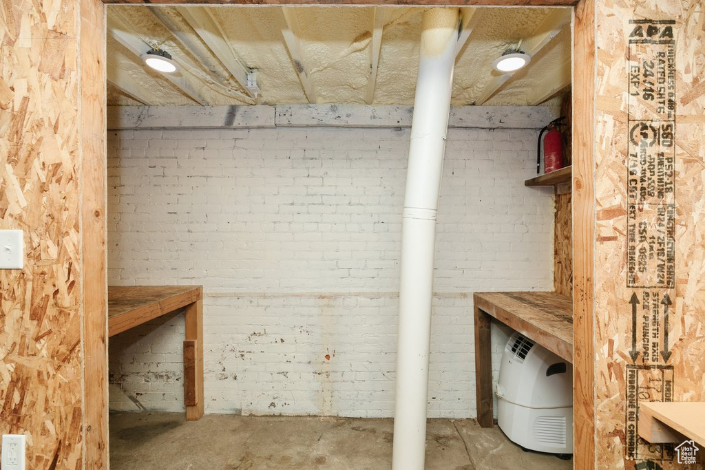 View of storage room