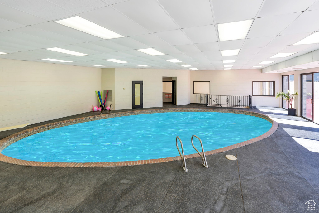 View of pool