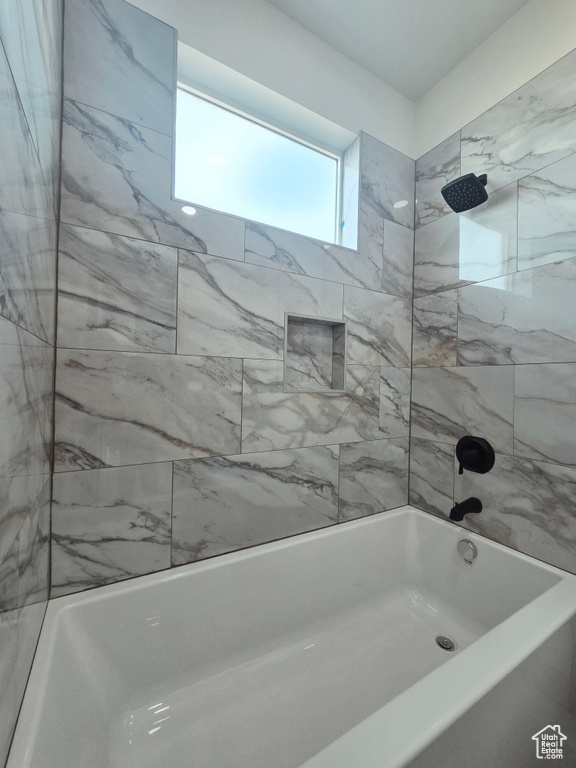 Full bath with  shower combination