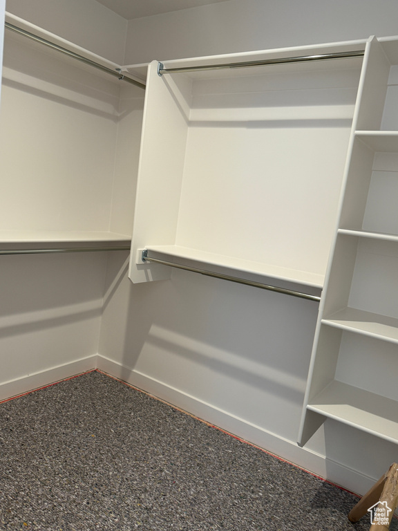View of spacious closet