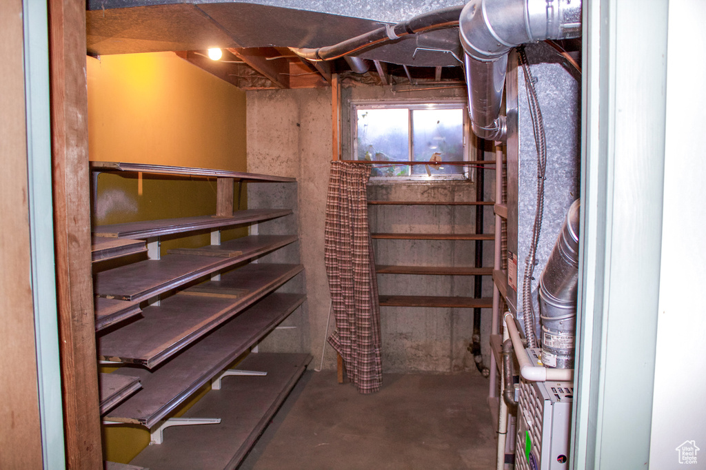 View of storage area