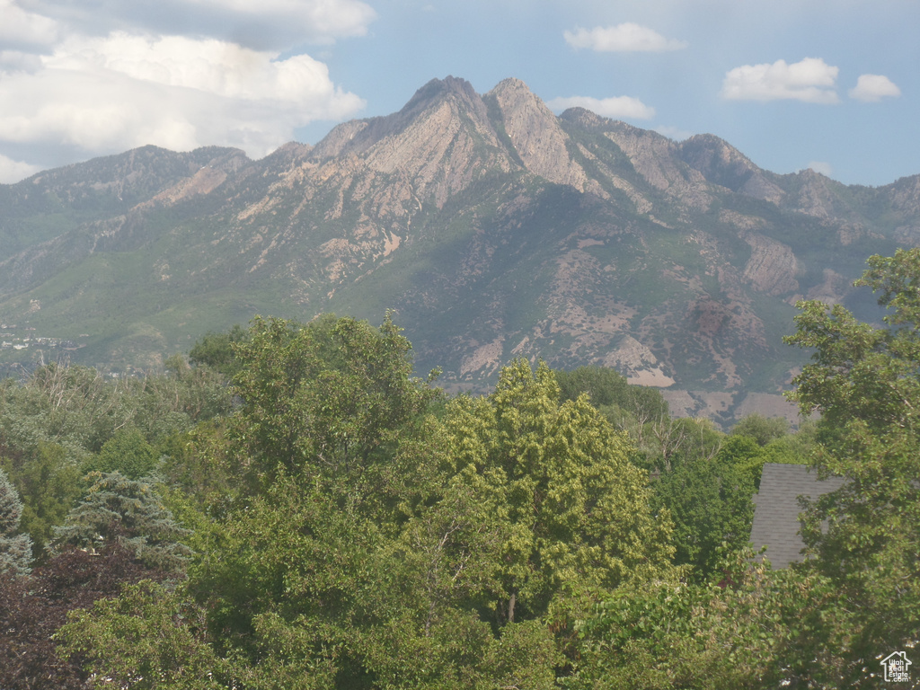 View of mountain backdrop