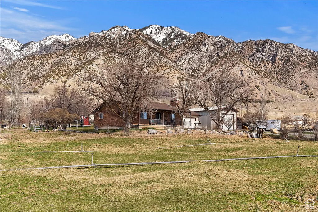 View of mountain feature