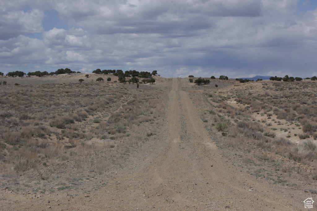 View of street with a rural view