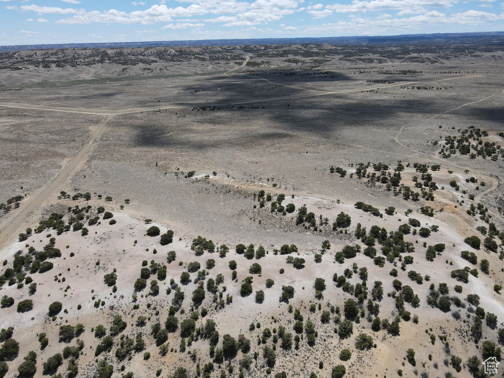 Aerial view featuring a rural view