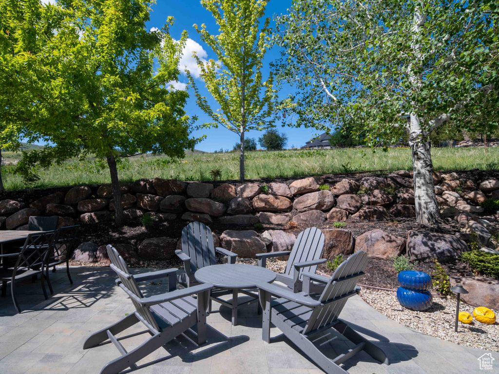 View of patio / terrace with outdoor dining area