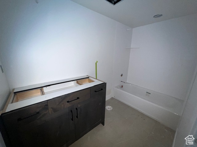 Bathroom featuring shower / bath combination