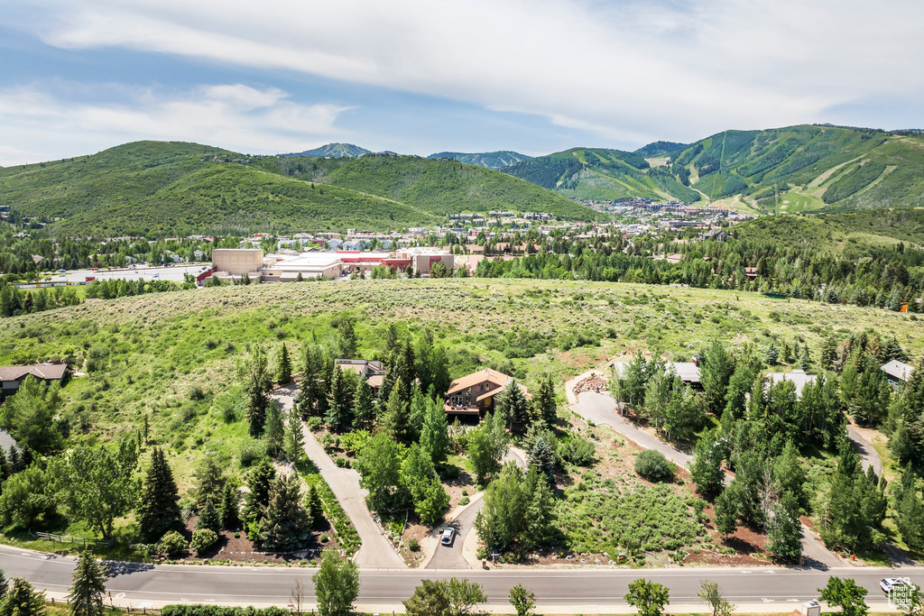 View of mountain backdrop