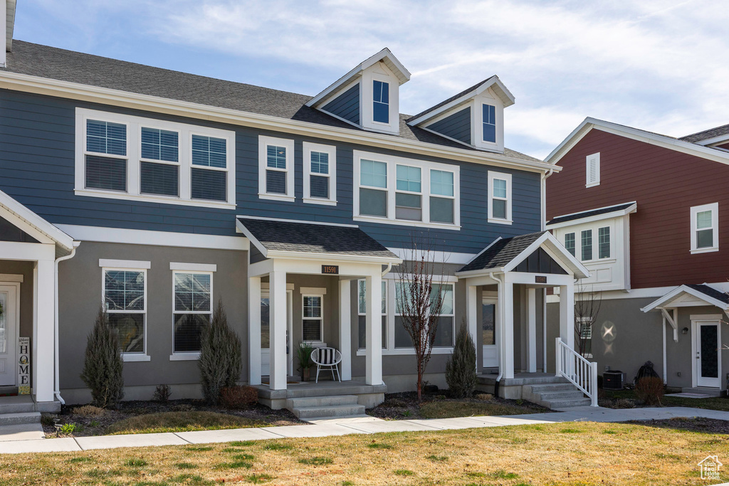 View of front of house