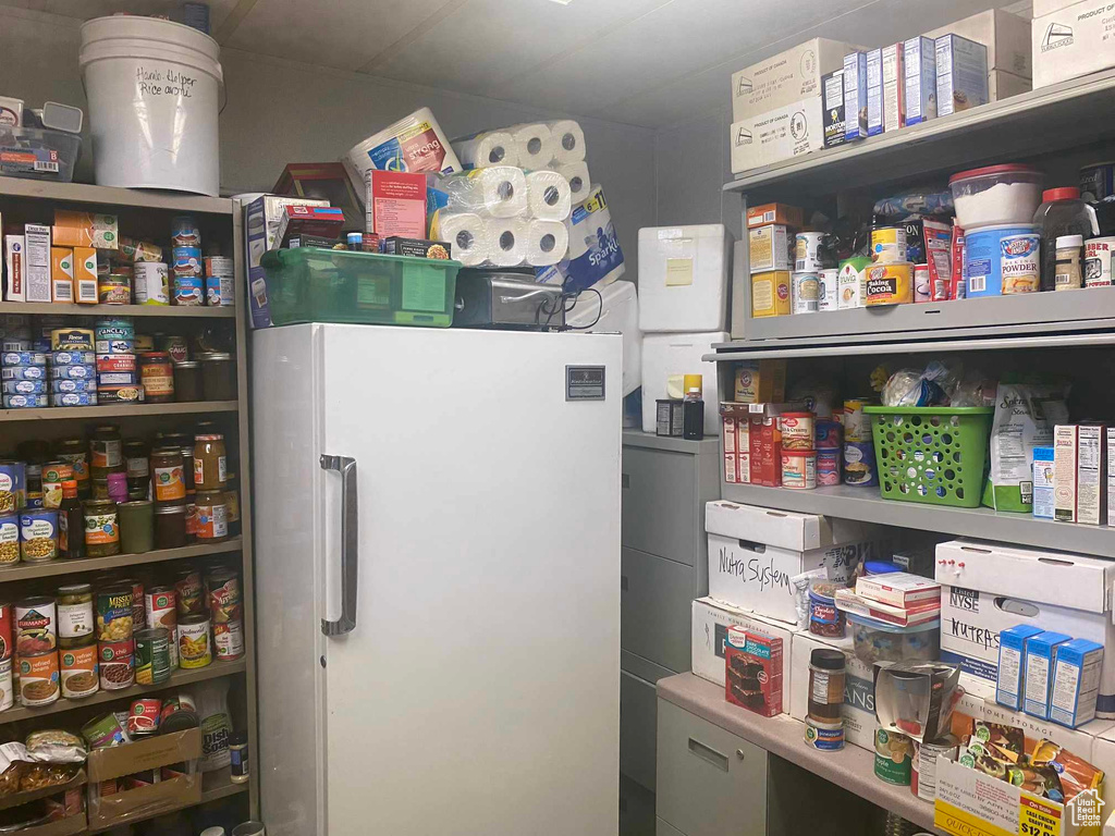 View of storage area