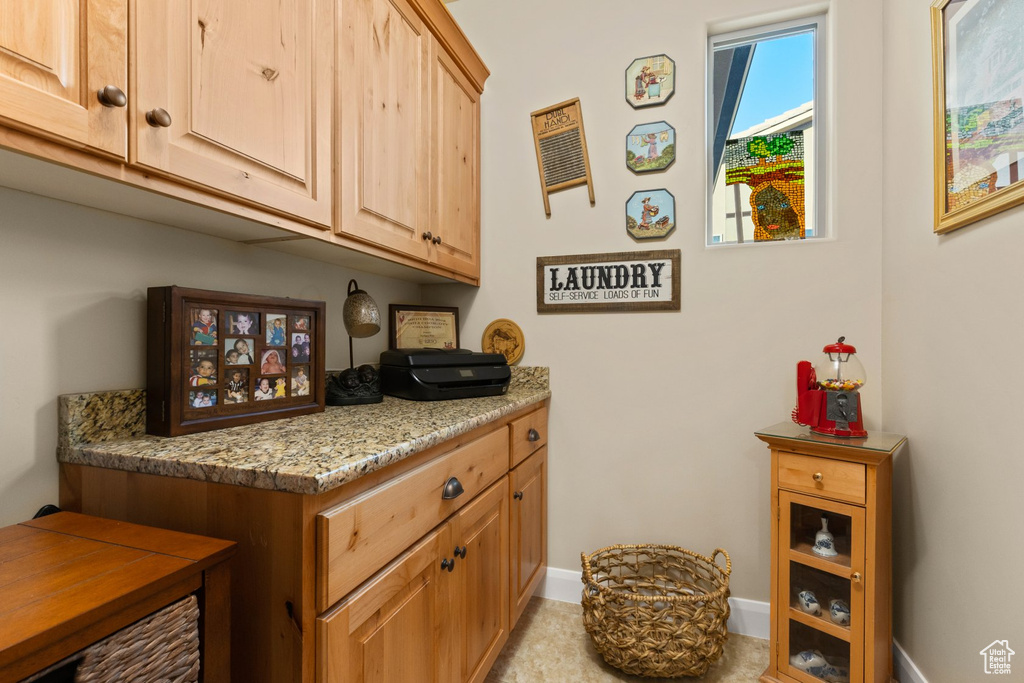 Bar with baseboards