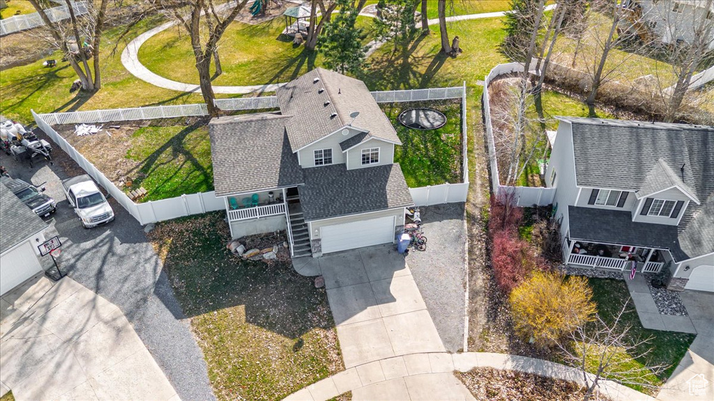 Drone / aerial view