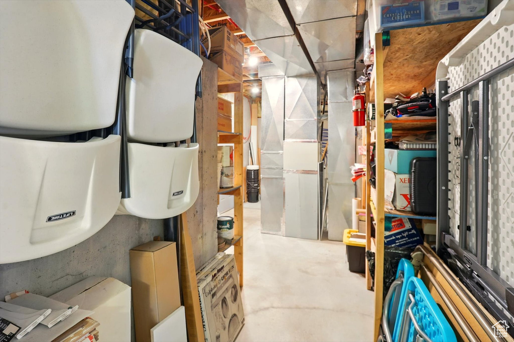 View of utility room