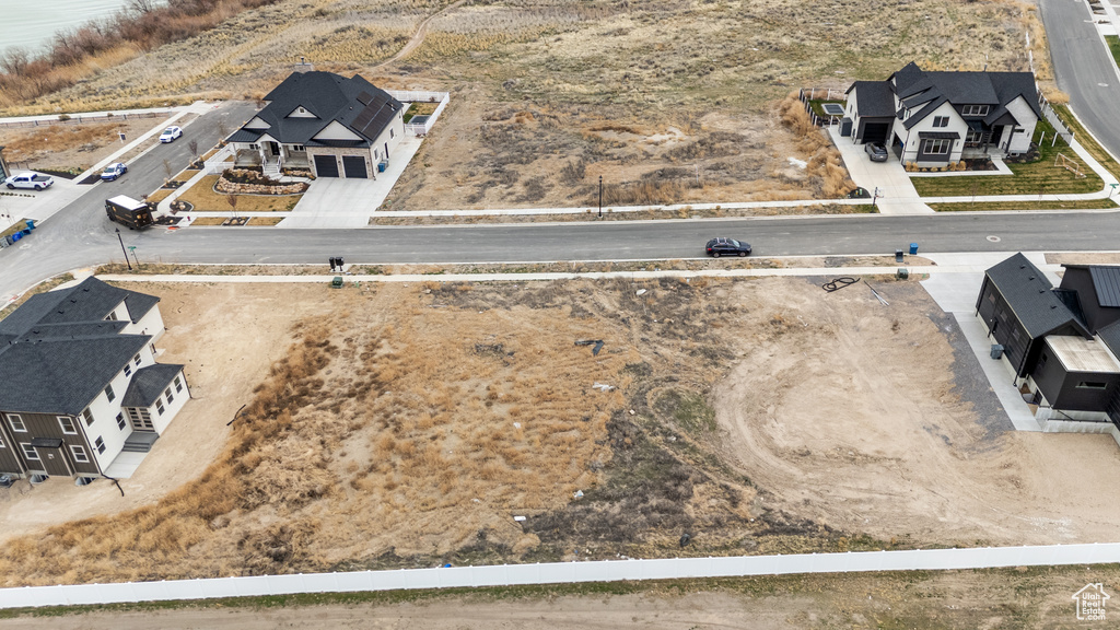 Aerial view of property and surrounding area