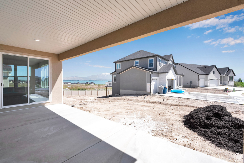 View of patio / terrace with a residential view
