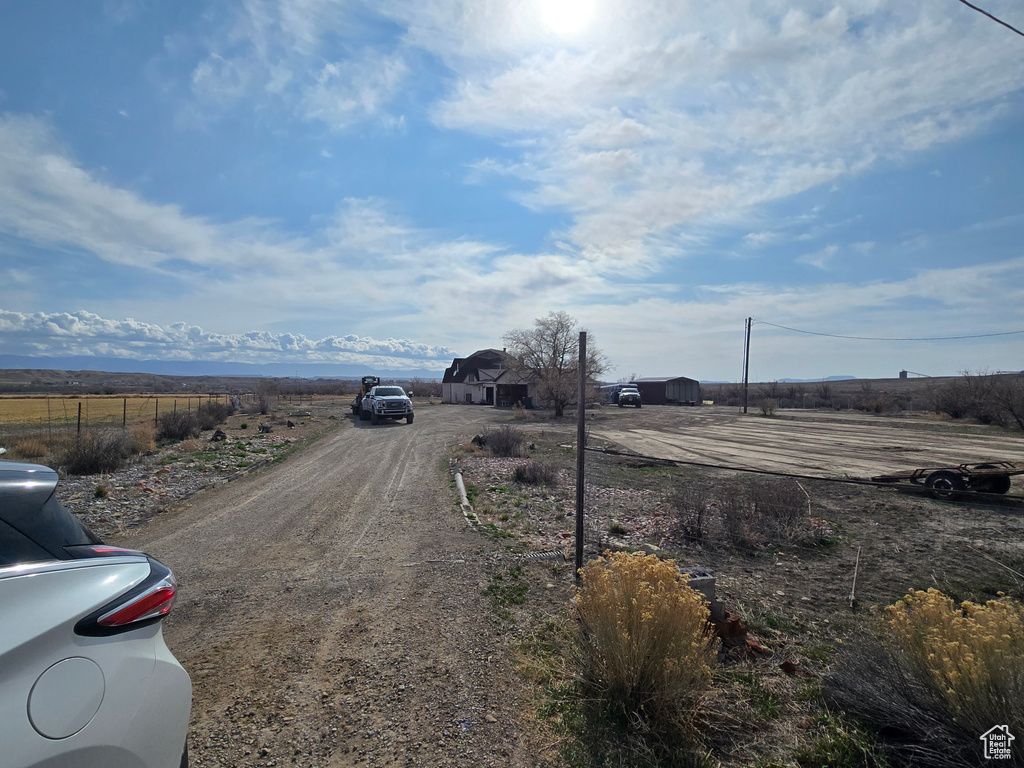 View of road featuring a rural view