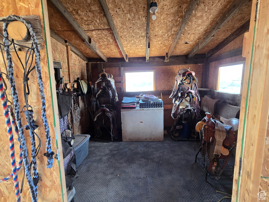 View of stable