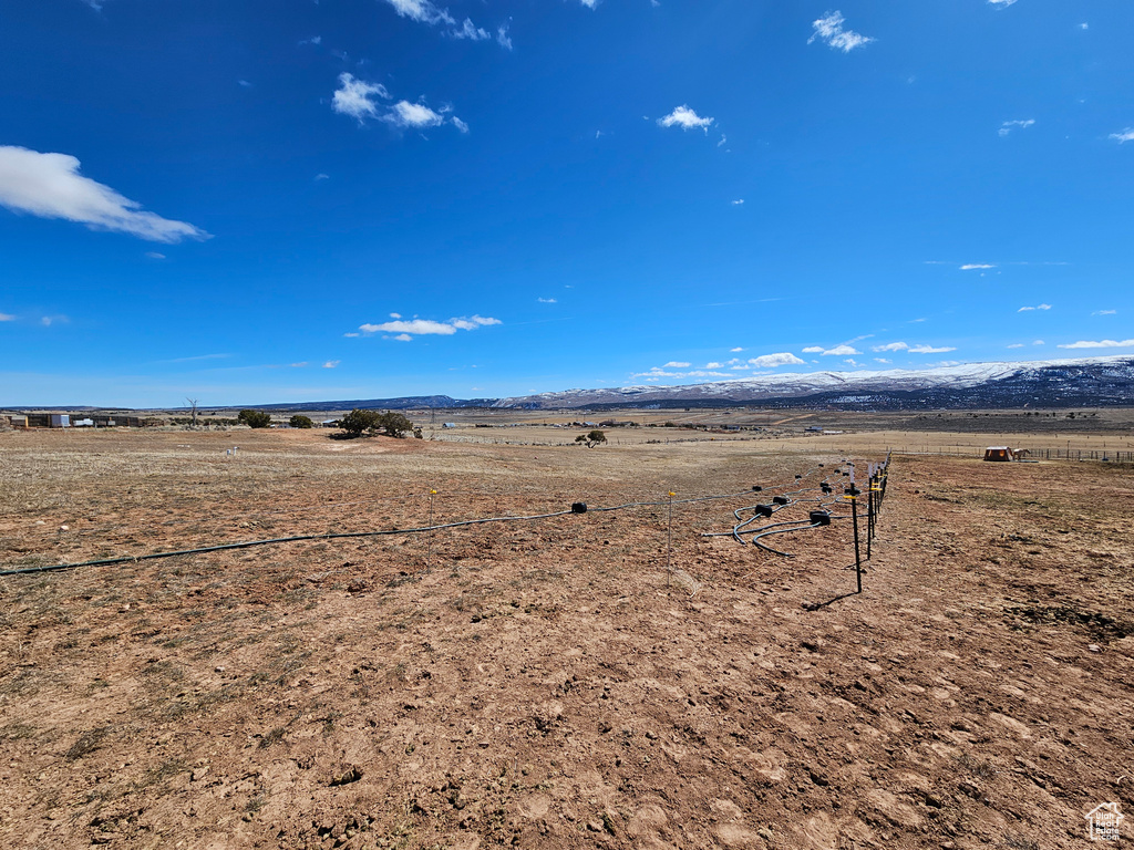 Exterior space with a mountain view and a rural view