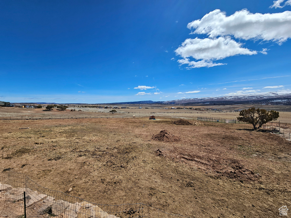 Exterior space featuring a rural view