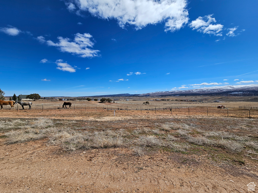 View of nature with a mountain view and a rural view