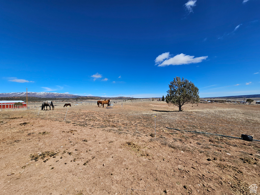 Exterior space featuring a mountain view and a rural view