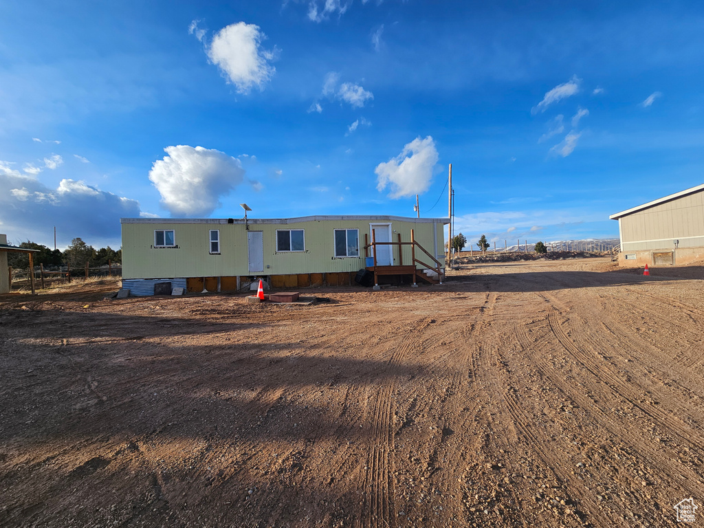 View of rear view of house