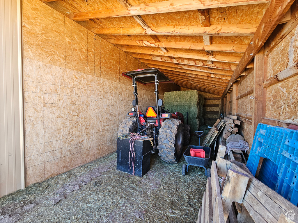 View of storage room